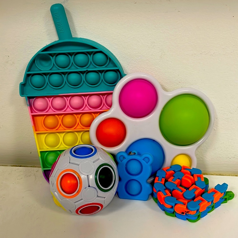 6 piece fidget pack